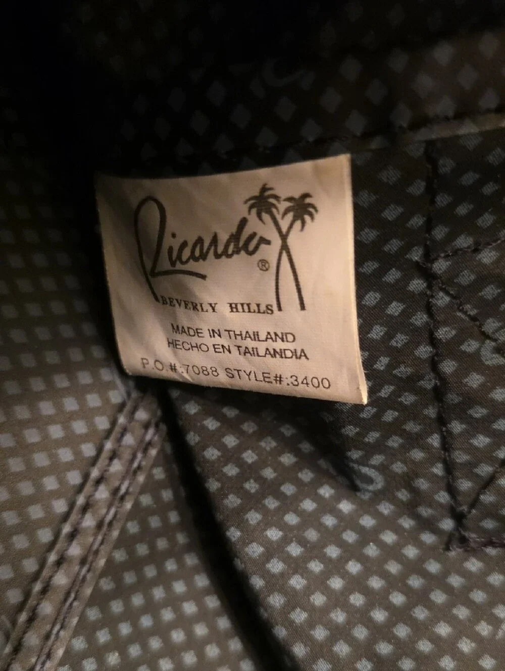 Vintage Ricardo Beverly Hills softside carry-on duffel/travel bag